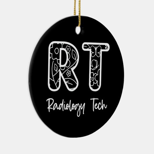 Radiology Tech RT Krass Technician Röntgentechnik Keramik Ornament (Rechts)