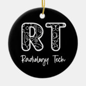 Radiology Tech RT Krass Technician Röntgentechnik Keramik Ornament (Vorne)