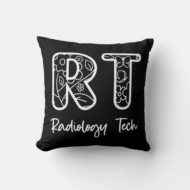 Radiology Tech RT Krass Technician Röntgentechnik  Kissen (Vorderseite)