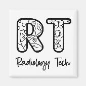Radiology Tech RT Krass Technician Röntgentechnik Magnet (Vorne)