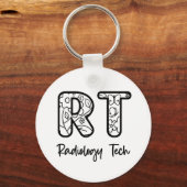 Radiology Tech RT Krass Technician Röntgentechnik  Schlüsselanhänger (Vorderseite)