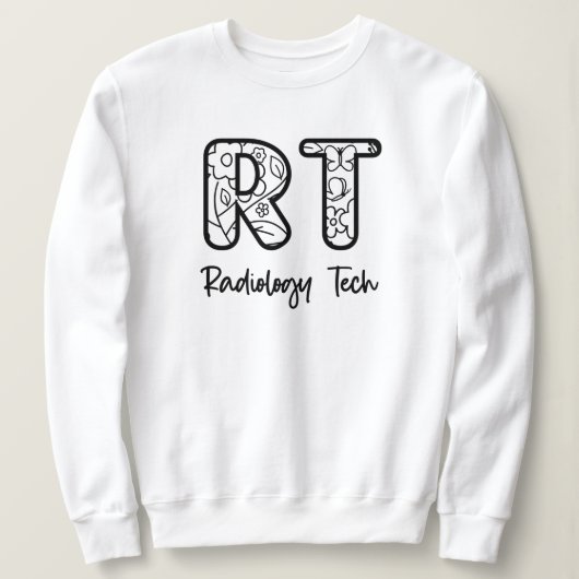 Radiology Tech RT Krass Technician Röntgentechnik Sweatshirt (Design vorne)