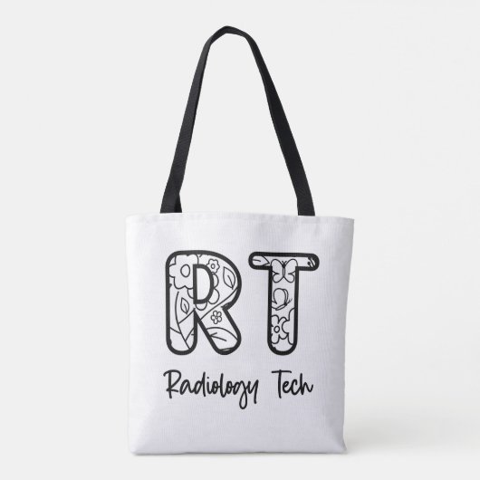 Radiology Tech RT Krass Technician Röntgentechnik Tasche (Rückseite)