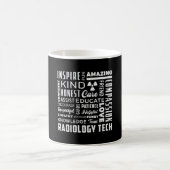 Radiology Tech Technologist Krass Tech X-Ray Techs Kaffeetasse (Mittel)
