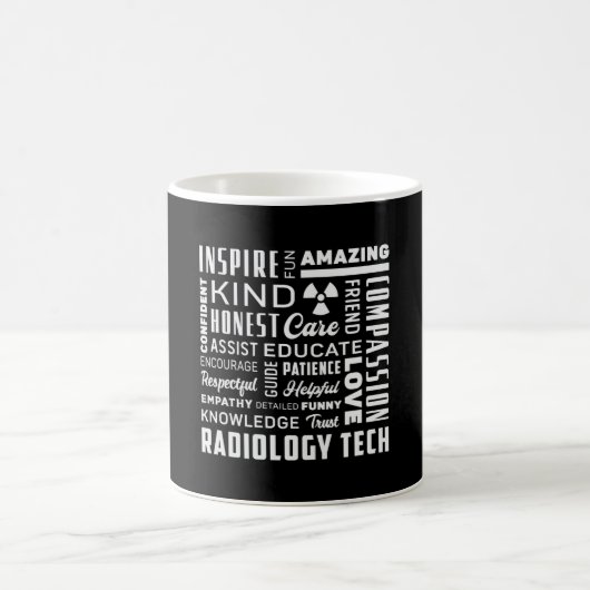 Radiology Tech Technologist Krass Tech X-Ray Techs Kaffeetasse (Mittel)