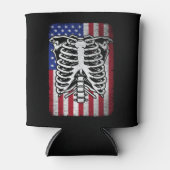 Radiology Tech USA American Flag Krass Tech Dosenkühler (Vorderseite)