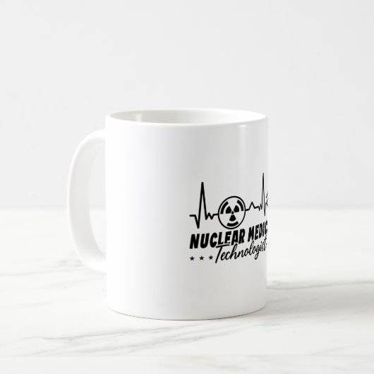 Radiology Tech Xray Nuclear Medicine Technologist Kaffeetasse (Vorderseite Links)