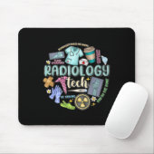 Radiology Technician Christmas Rad Tech X-ray Tech Mousepad (Mit Mouse)