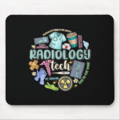 Radiology Technician Christmas Rad Tech X-ray Tech Mousepad (Vorne)