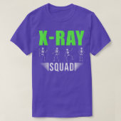 Radiology Xray Skeletons Funny Radiologist Squad T-Shirt (Design vorne)