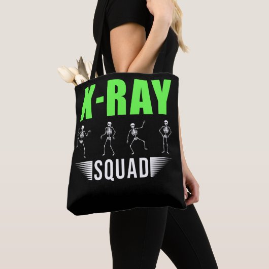 Radiology Xray Skeletons Funny Radiologist Squad Tasche (Von Nahem)