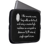 Radiometrischer Verabred-Service- Funny-Geologie Laptopschutzhülle (Vorne Rechts)