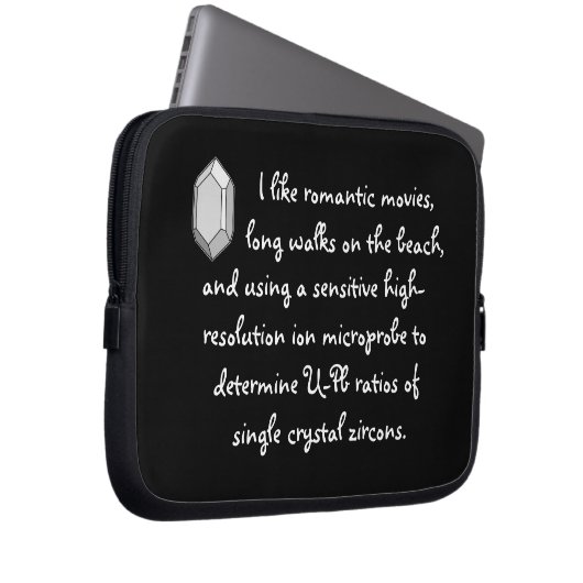 Radiometrischer Verabred-Service- Funny-Geologie Laptopschutzhülle (Vorne Rechts)