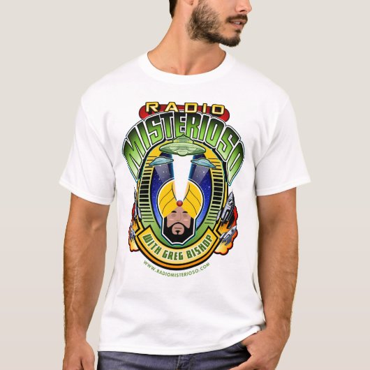 RadioMisterioso offizielles Shirt #2 - Mensch (Vorderseite)
