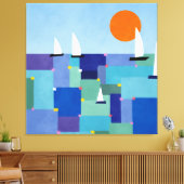 Radioozeanreise Leinwanddruck (Insitu (Wohnzimmer))