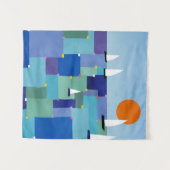 Radioozeanreise Wandteppich (Vorderseite (Horizontal))