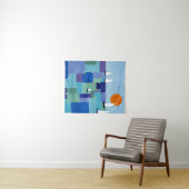 Radioozeanreise Wandteppich (Beispiel (Horizontal))