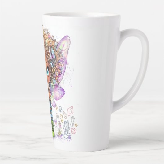 Radiopositive Lil Fairy Latte-Tasse Milchtasse (Rechts)