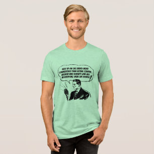 Radiorealismus: Die Werbepokalypse verkörpern Tri-Blend Shirt