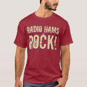 "Radioschinken-Felsen!" Der T - Shirt der Männer (Vorderseite)