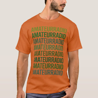 Radiosender "Green Text Amateur" T-Shirt
