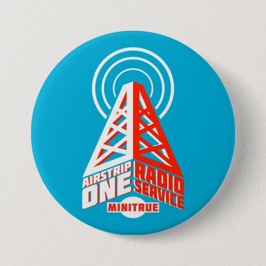 Radioservice-Knöpfe des Startstreifen-einer Button (Vorderseite)