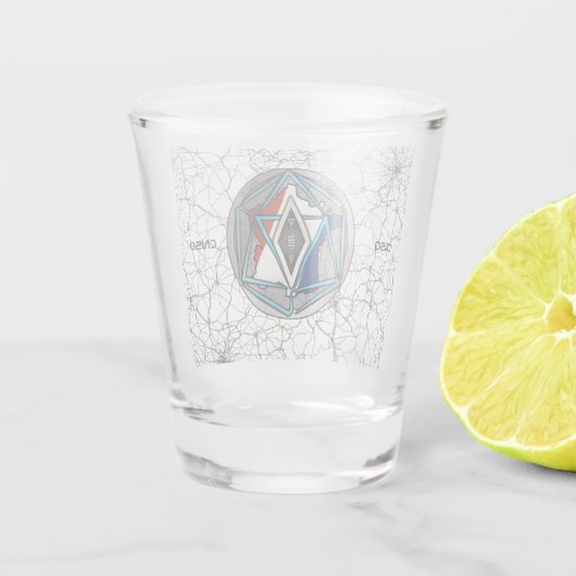 RADIOSHOT-GLAS SCHNAPSGLAS (Rückseite)