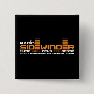 Radiosidewinder-Abzeichen Button