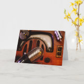 Radiotage Karte (Gelbe Blume)