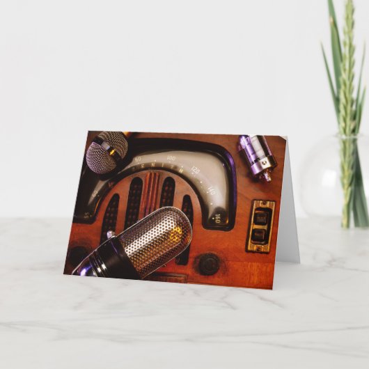 Radiotage Karte (Vorderseite)