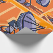 Radioteleskop Weltraumwissenschaft Geschenkpapier