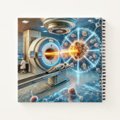 Radiotherapie-Fachkräfte und -Studenten Notizblock (Rückseite)