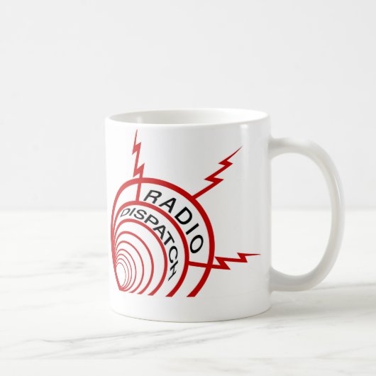 Radioversand-Tasse Kaffeetasse (Rechts)