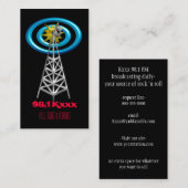 Radiowellen Visitenkarte (Vorne/Hinten)