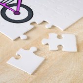 Radisch mit Fahrrad Puzzle (Seite)