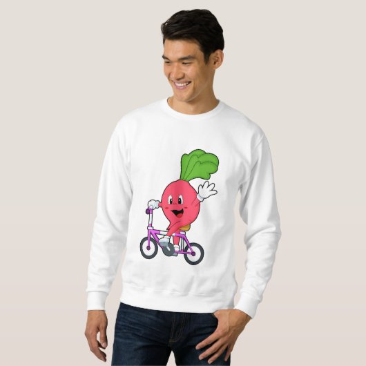 Radisch mit Fahrrad Sweatshirt (Vorne ganz)