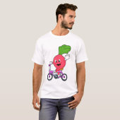 Radisch mit Fahrrad T-Shirt (Vorne ganz)