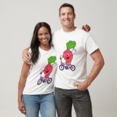Radisch mit Fahrrad T-Shirt (Unisex)