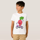 Radisch mit Fahrrad T-Shirt (Vorne ganz)