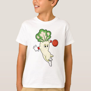 Radish beim Basketball Sports T-Shirt