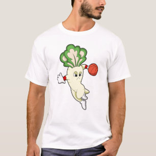 Radish beim Basketball Sports T-Shirt