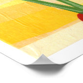 Radish Collage - Print Poster (Ecke)