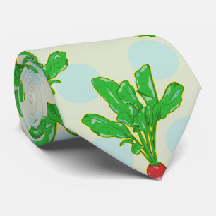 Radish Pattern Polka dots Krawatte