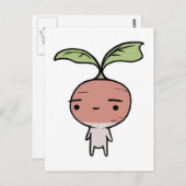 Radish Postkarte (Vorne/Hinten)