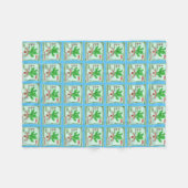 Radish Seeds Fleecedecke (Vorderseite (Horizontal))