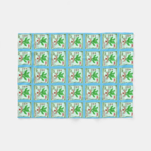 Radish Seeds Fleecedecke (Vorderseite (Horizontal))