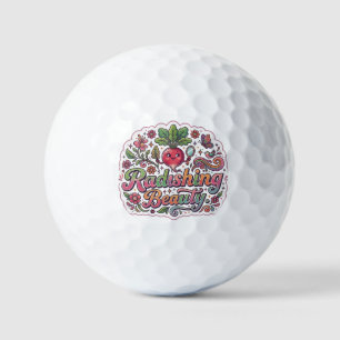 Radishing Beauty – Lustiges Gemüse-Wortspiel-T-Shi Golfball
