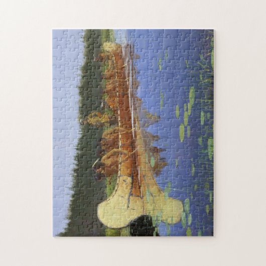 Radisson Groseilliers Voyagers Frederic Remington Puzzle (Vertikal)