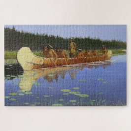 Radisson und Groseilliers Frederic Remington 1905 Puzzle