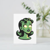 Radium-Mädchen Postkarte (Stehend Vorderseite)